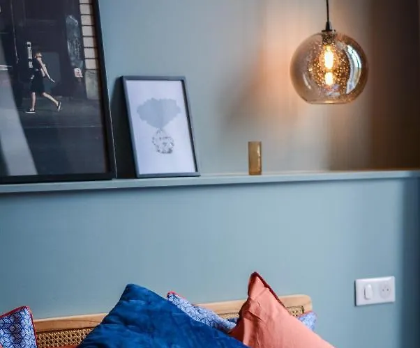 公寓 Loft Doryan ! Blue Haussmannien - Centre Gare - Excelsior - 2 A 4 Pers *