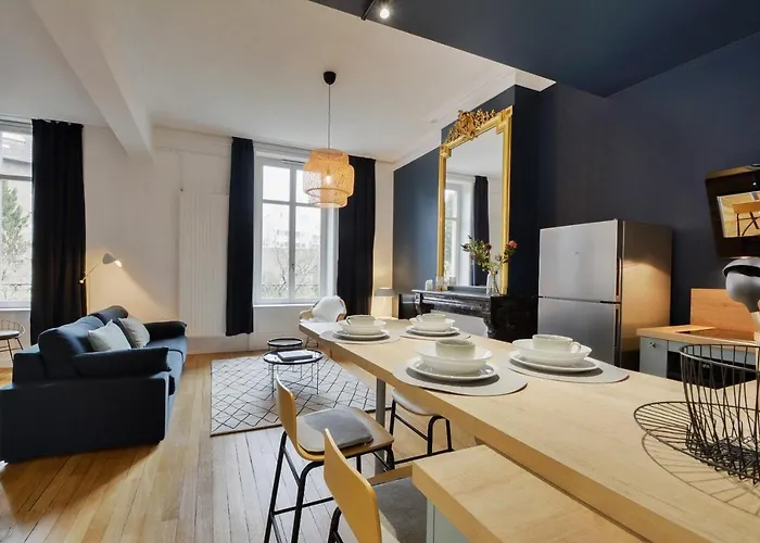 Loft Doryan ! Blue Haussmannien - Centre Gare - Excelsior - 2 A 4 Pers Appartement *