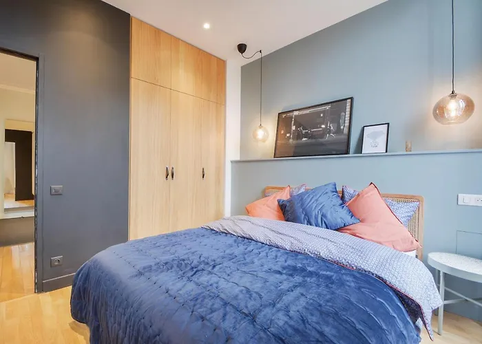 Loft Doryan ! Blue Haussmannien - Centre Gare - Excelsior - 2 A 4 Pers * Nancy