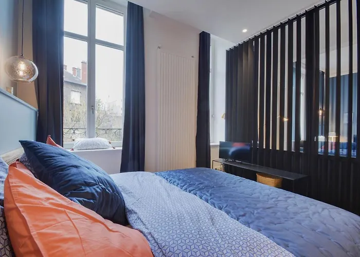 Loft Doryan ! Blue Haussmannien - Centre Gare - Excelsior - 2 A 4 Pers Appartement Nancy